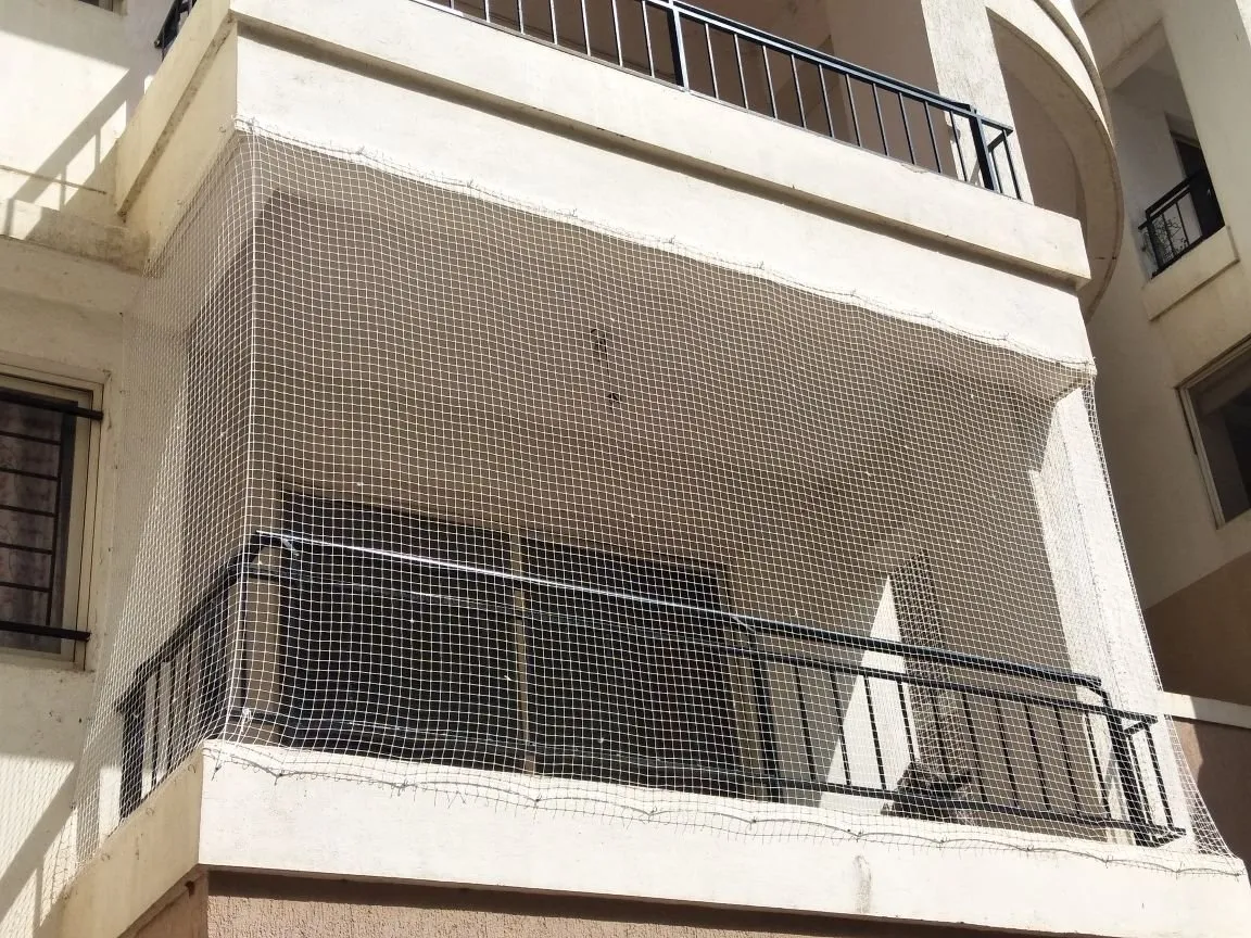 Bird Netting installed in Bangalore by JS Invisible Grills — photo 4