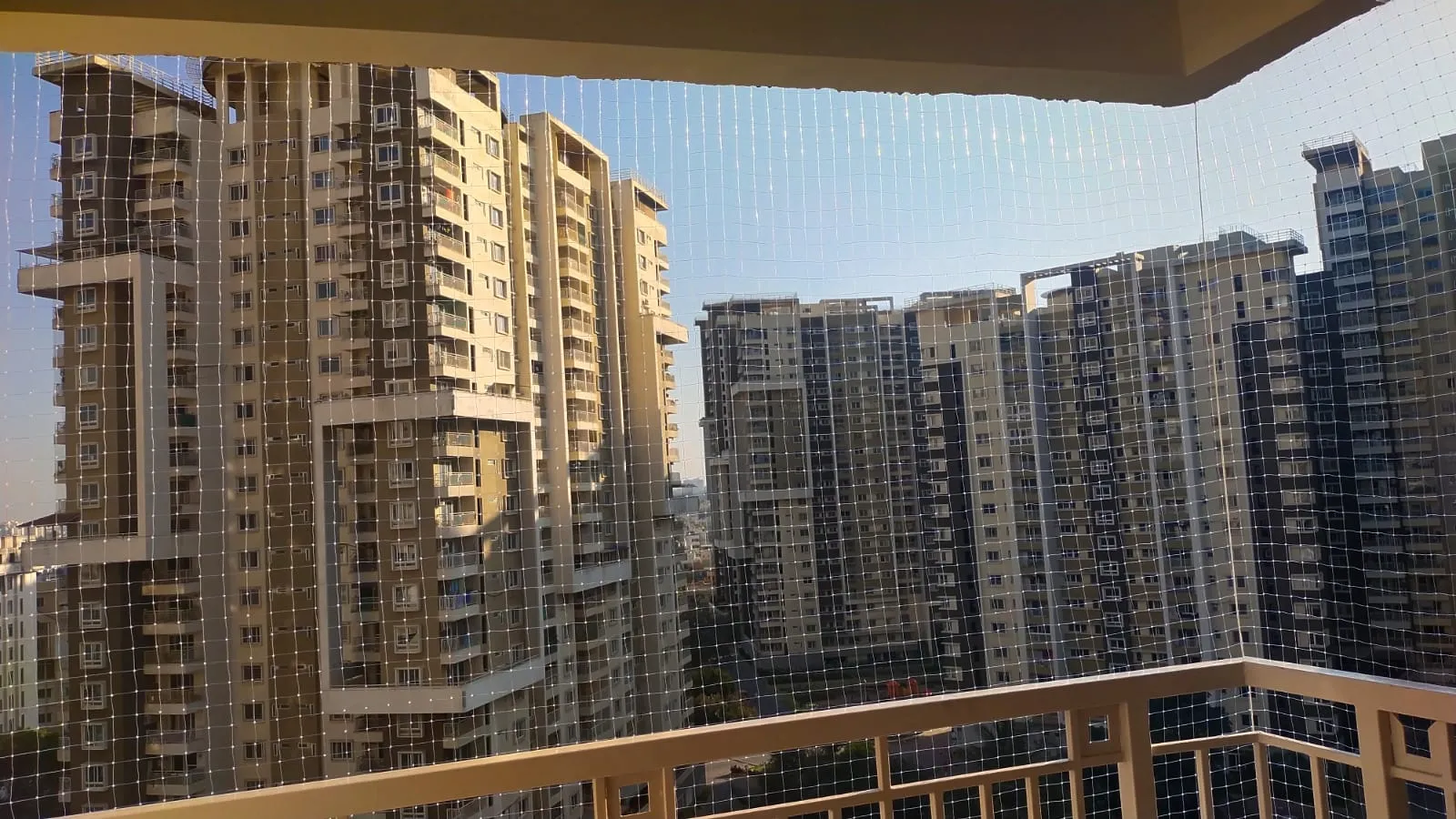 Balcony Safety Nets installed in Bangalore by JS Invisible Grills — photo 4