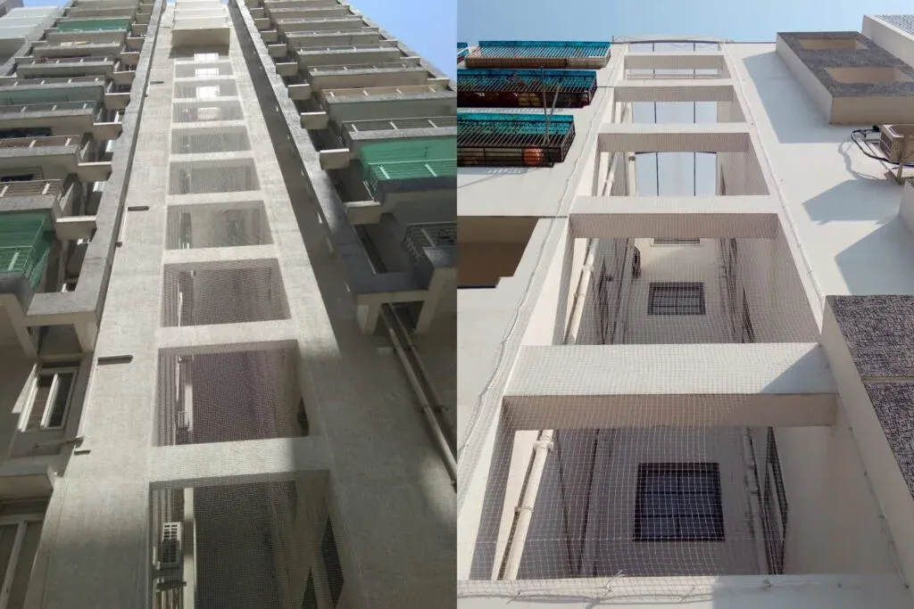 Bird Netting installed in Bangalore by JS Invisible Grills — photo 7