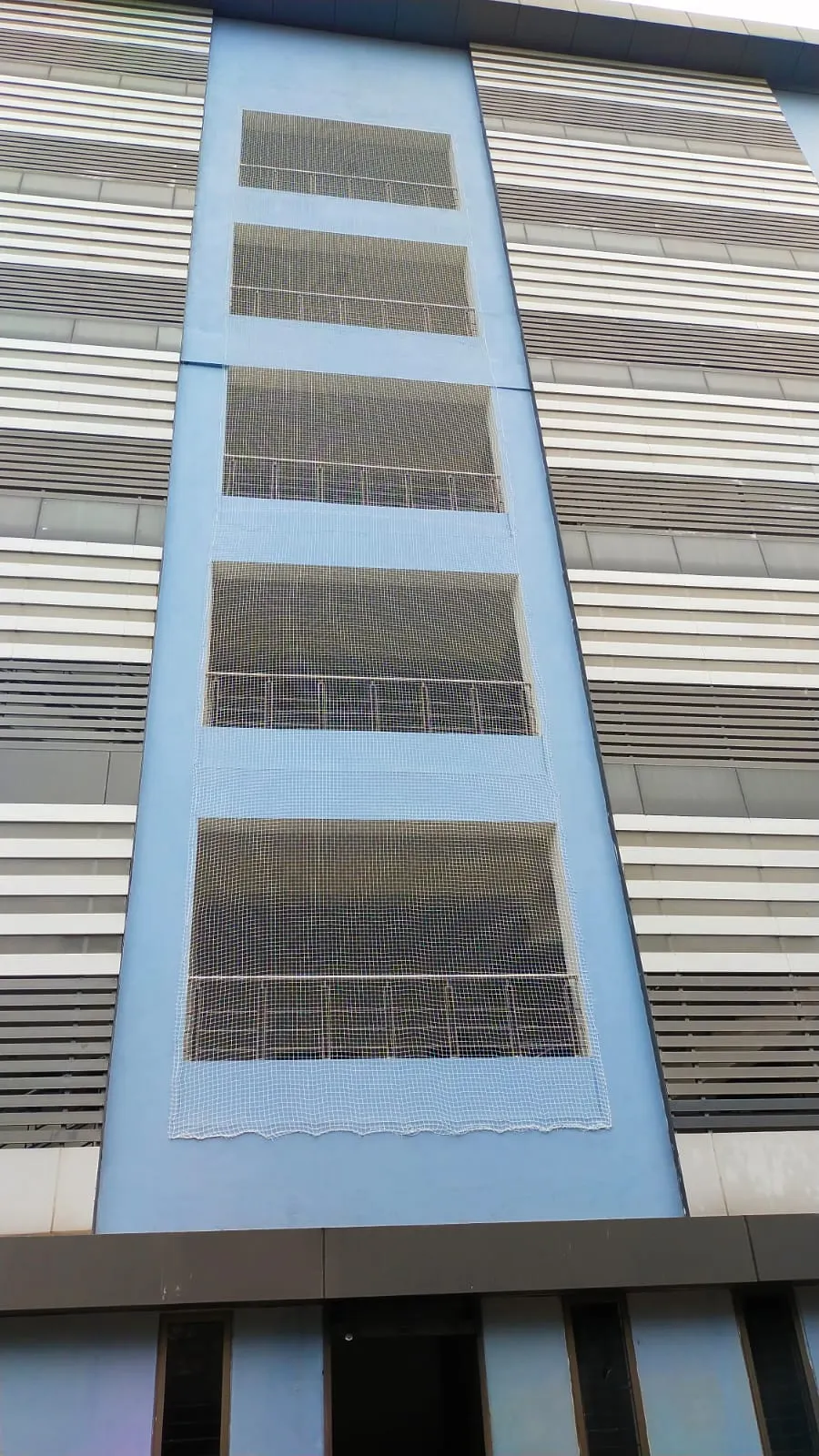Bird Netting installed in Bangalore by JS Invisible Grills — photo 8